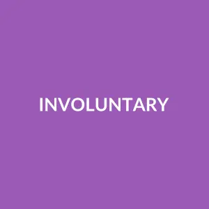 Từ vựng involuntary: [tính từ] Không tự nguyện, tự động