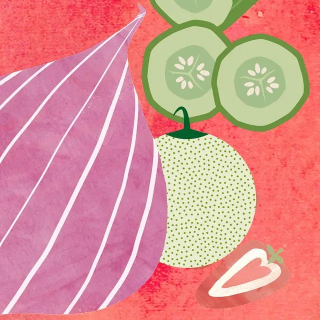 Từ vựng Onion: /ˈʌnjən/