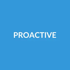 Từ vựng proactive: [Adj] Chủ động, tiên phong