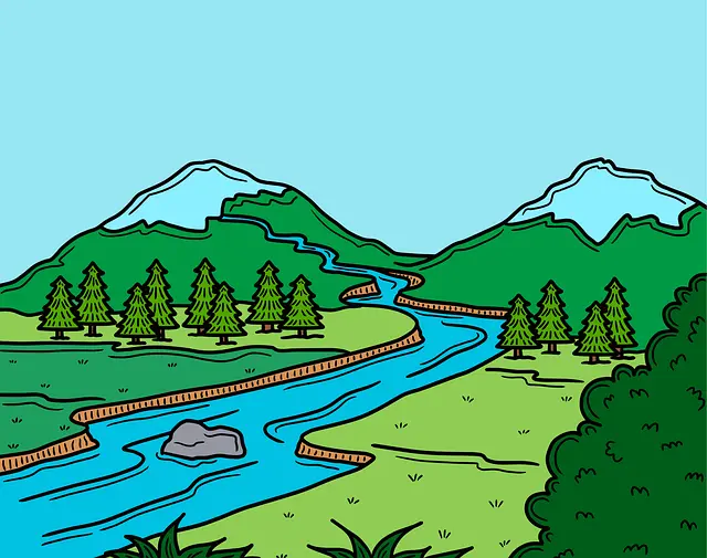Từ vựng River: [n] Con sông