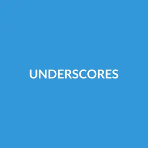 Từ vựng underscores: [Động từ] Nhấn mạnh, gạch dưới