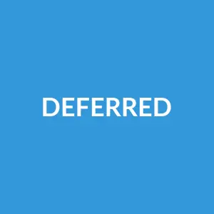 Từ vựng deferred: [verb] (quá khứ phân từ) Trì hoãn, hoãn lại